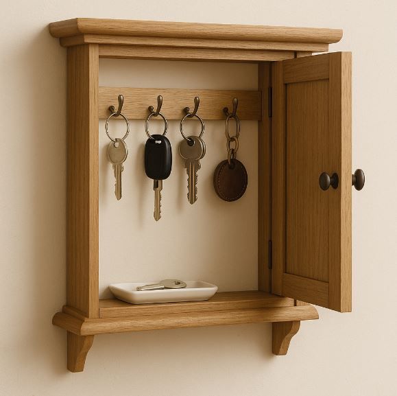 沒有玄關櫃怎麼辦？玄關鑰匙放哪好？無櫃設計的收納解決方案